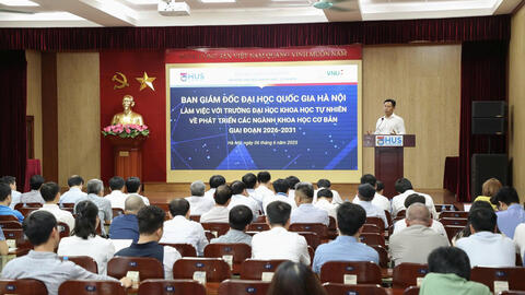 ĐHQGHN công bố 8 lĩnh vực công nghệ ưu tiên đầu tư giai đoạn 2025–2035