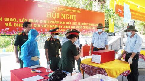 Thành phố Huế: Triển khai nhiều hoạt động tìm kiếm, quy tập hài cốt liệt sĩ