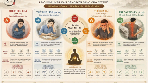 Cân bằng sức khoẻ trước khi bệnh hình thành
