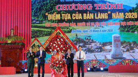 Lai Châu tôn vinh những “điểm tựa” vững chắc nơi biên cương Tổ quốc
