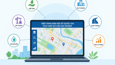 Xây dựng Nền tảng bản đồ số quốc gia tích hợp dữ liệu đa ngành