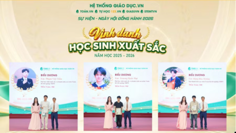 340 học sinh xuất sắc của Giáo dục.vn được vinh danh trong Ngày hội đồng hành