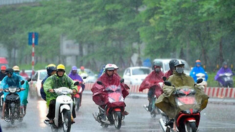 Dự báo thời tiết ngày 5/8: Bắc Bộ mưa to, Nam Bộ mưa dông về chiều tối