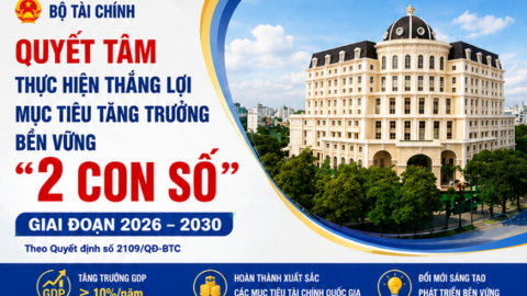 Infographic: Bộ Tài chính phát động phong trào thi đua quyết tâm thực hiện thắng lợi mục tiêu tăng trưởng 2 con số