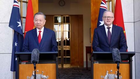 Tổng Bí thư, Chủ tịch nước Tô Lâm và Thủ tướng Australia gặp gỡ báo chí