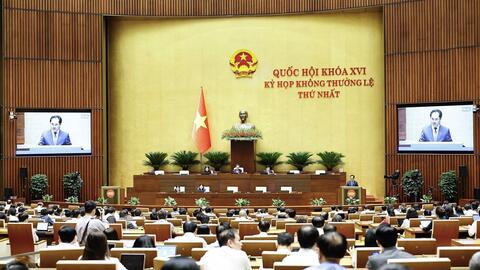 Ngày 13/8, Quốc hội tiếp tục thảo luận về các dự án Luật
