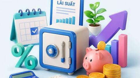 Lãi suất hôm nay: PGBank chạm 7,1%/năm, Techcombank phân hóa