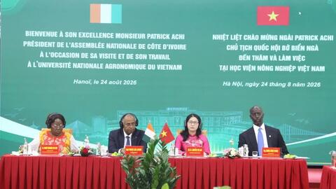 Thúc đẩy trao đổi đào tạo và nông nghiệp giữa Việt Nam với Bờ Biển Ngà