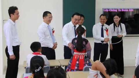 Ngôi trường mới thắp ước mơ nơi biên giới Sơn La