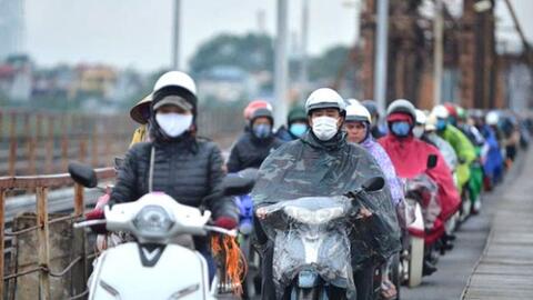 Không khí lạnh tăng cường, các tỉnh Bắc Bộ có mưa diện rộng, trời rét đậm