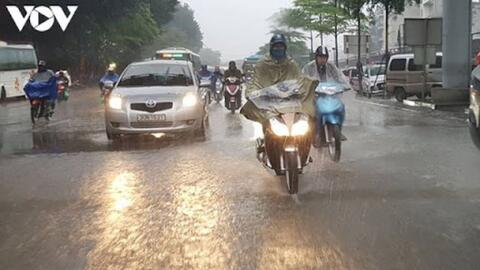 Dự báo thời tiết ngày 13/5: Bắc Bộ có mưa rào và dông