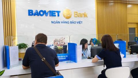 BAOVIET Bank: Quý 1/2024 tăng tổng tài sản, giảm tỷ lệ nợ xấu