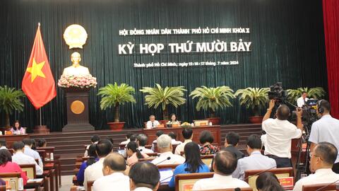 Khai mạc kỳ họp HĐND TP HCM