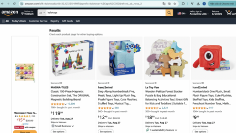 KaloToys chính thức ký đầu tư 1 triệu USD "thần tốc" với Shark Bình và Shark Minh Beta chỉ sau 1 tuần lên sóng, lên tiếng lý giải vì sao không có tên trên sàn Amazon hay Etsy