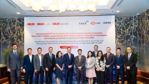 HSBC thu xếp khoản vay không ràng buộc 79 triệu USD cho GELEX