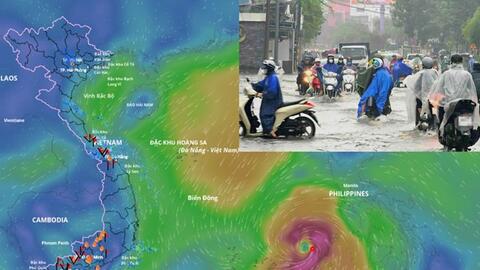 8 tỉnh thành chịu ảnh hưởng từ bão số 13 Kalmaegi, cảnh báo thời tiết nguy hiểm