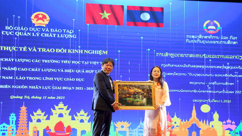 Việt - Lào cùng san sẻ kinh nghiệm nhằm nâng cao chất lượng giáo dục