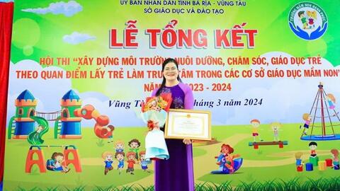 Cô giáo ở TPHCM hơn 30 năm gắn bó với trẻ mầm non chưa từng nghĩ đến việc rời nghề