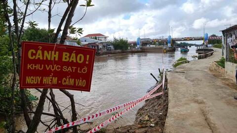 Cà Mau triển khai đề án hơn 26.820 tỉ đồng ứng phó sạt lở