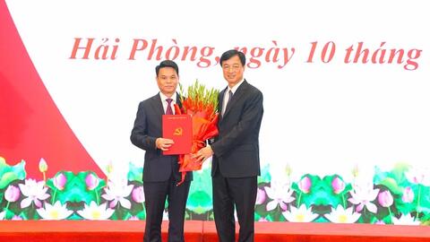 Ông Lê Ngọc Châu giữ chức Bí thư Thành ủy Hải Phòng