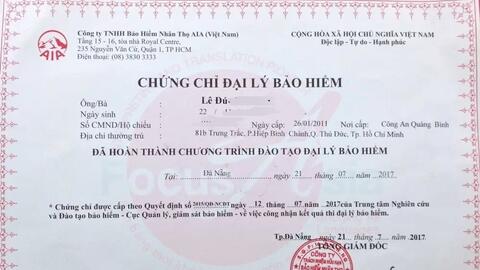 Bộ Tài chính bỏ thủ tục chuyển đổi chứng chỉ đại lý bảo hiểm từ ngày 1/7/2026