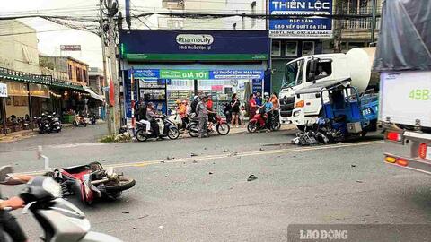 Tiềm ẩn nguy cơ tai nạn từ xe công nông lưu thông trên quốc lộ