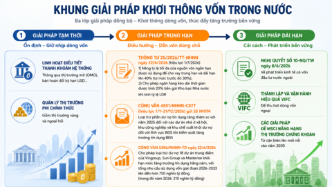 Tăng trưởng 2 con số: Hoàn thiện thị trường vốn để nâng hiệu quả phân bổ nguồn lực