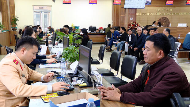 Siêu phường ở Ninh Bình bố trí thêm điểm giải quyết thủ tục hành chính cho người dân