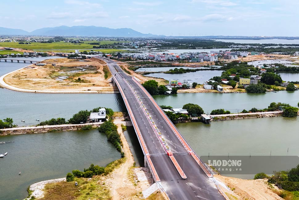 Đường Điện Biên Phủ nối dài đến Khu đô thị Diêm Vân dài 1,59km. Ảnh: Hoài Phương