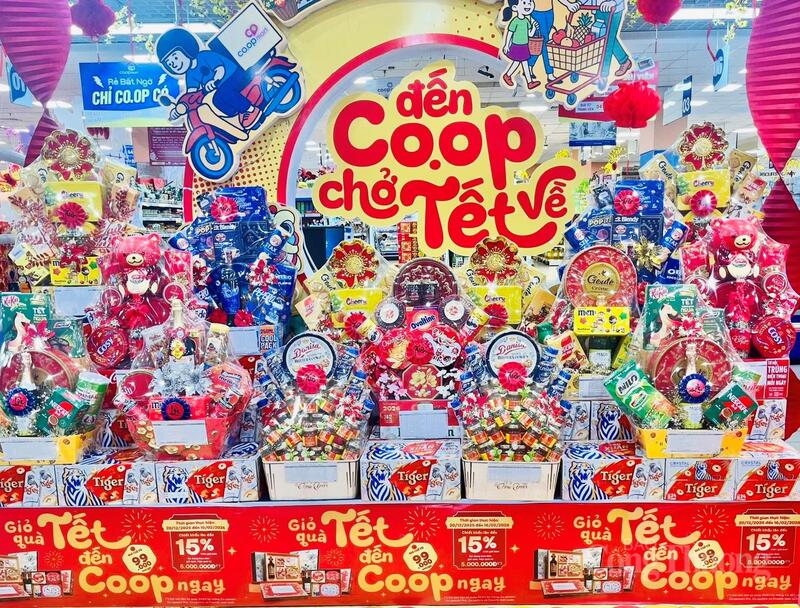 Co.opmart Pleiku dự trữ lượng hàng hóa trị giá khoảng 115 tỷ đồng, tăng 10% so với năm trước.