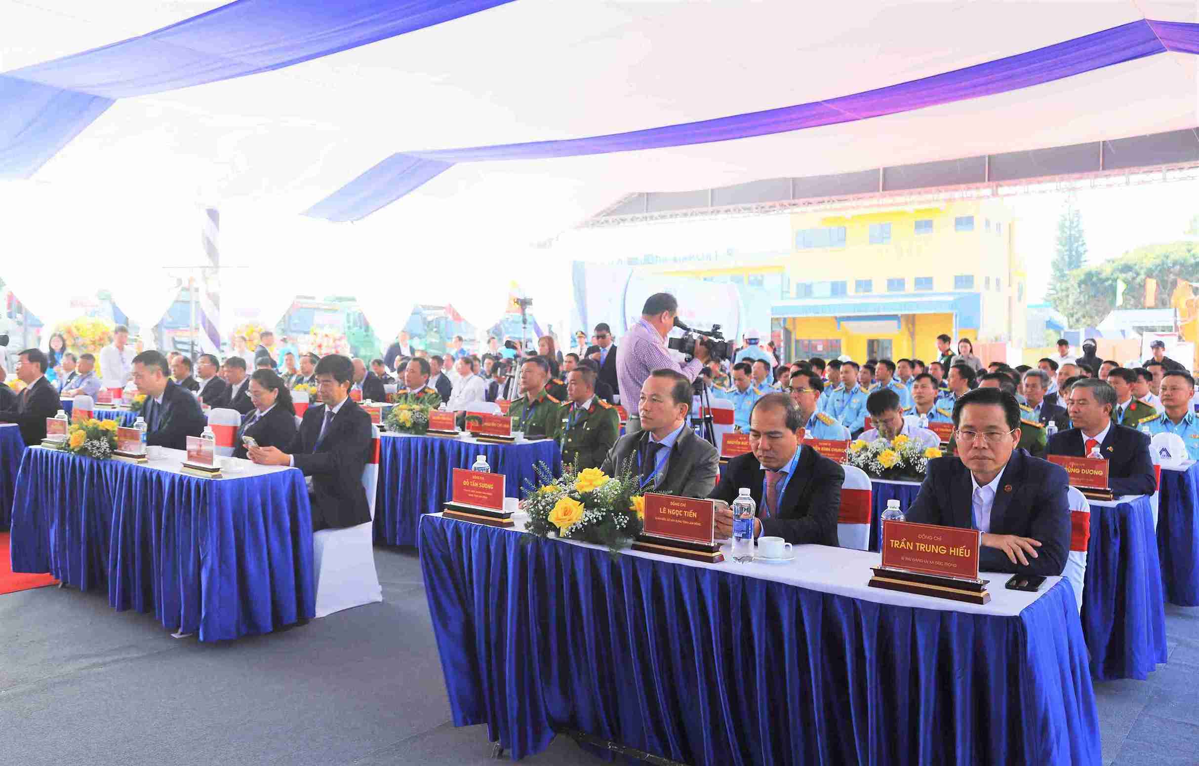 Quang cảnh lễ khởi công. Ảnh: Phúc Khánh