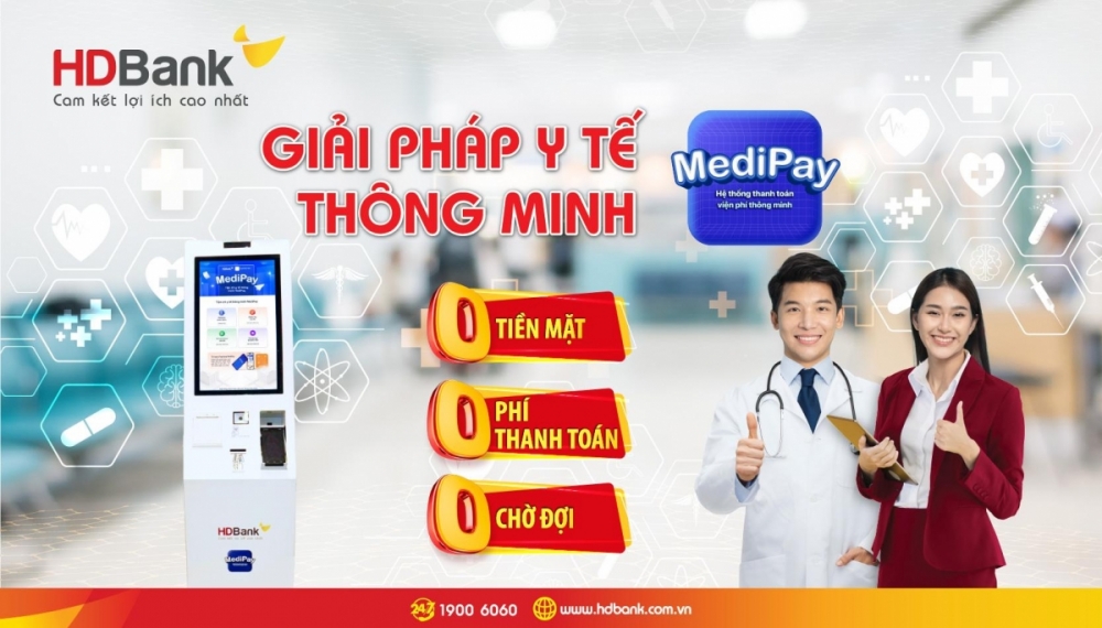 HDBank đột phá hành trình Y tế Số: Trải nghiệm khép kín với MediPay và MediFast