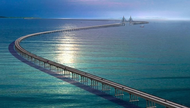 TPHCM trình dự án đường vượt biển Cần Giờ - Vũng Tàu dài 14km