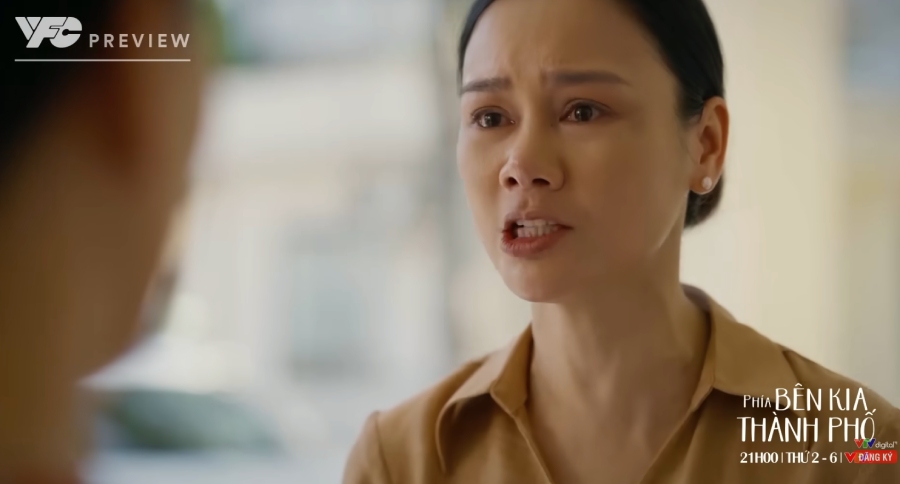 Mẹ Khuê tức giận vì Cương khai Khuê là người ra tay trước. Ảnh: VFC