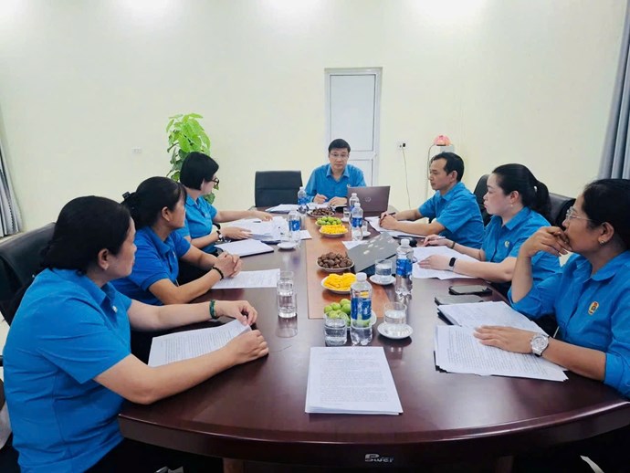 Kiểm tra việc chấp hành Điều lệ Công đoàn và quản lý tài chính tại các CĐCS