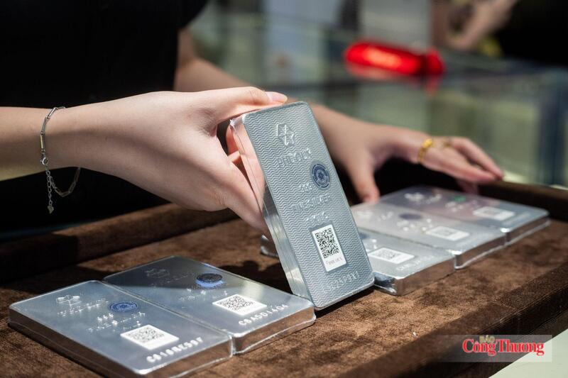 Giá bạc đang dần lấy lại đà tăng. Ảnh: TĐPQ