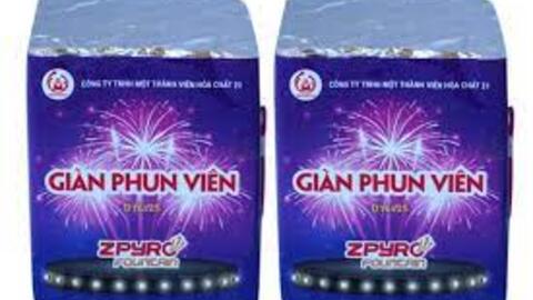 Vì sao tạm dừng bán 2 sản phẩm pháo hoa?