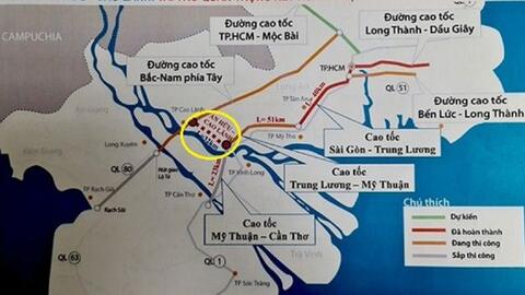 Hơn 6.000 tỷ làm cao tốc Cao Lãnh - An Hữu dài 27km