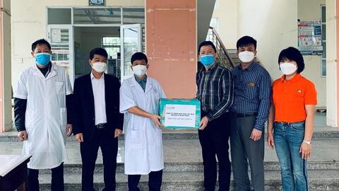 Masan High-Tech Materials trao tặng 1.000 bộ kit test Covid-19