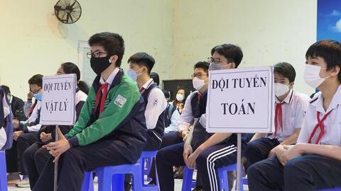 Quận Ba Đình (Hà Nội) gặp mặt động viên các đội tuyển tham dự kỳ thi Học sinh giỏi cấp thành phố