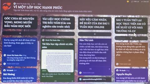 Tạo hứng khởi cho học sinh từ kĩ thuật dạy học hiện đại