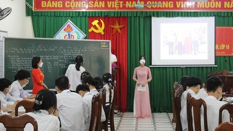 Hà Tĩnh: Tổ chức dạy thực nghiệm tài liệu Giáo dục địa phương
