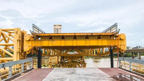 Đà Nẵng: Nâng, hạ nhịp cầu Nguyễn Văn Trỗi để phục vụ du lịch