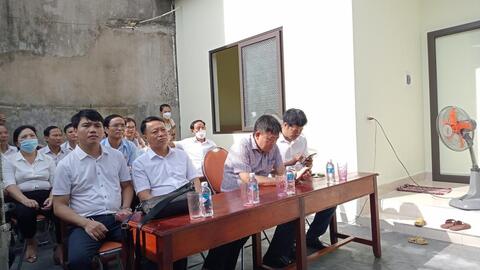 Hà Tĩnh: Bàn giao nhà Nhân ái cho đôi vợ chồng già có hoàn cảnh éo le