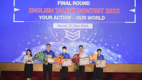 Lộ diện quán quân "Tài năng Anh ngữ học sinh, sinh viên Thủ đô lần thứ VI"