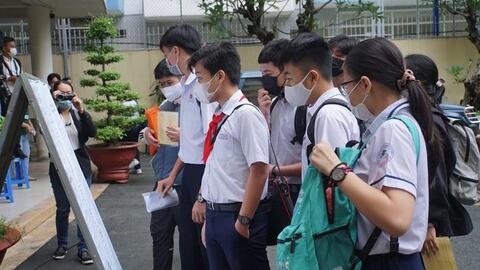 TP.HCM công bố điểm thi vào lớp 10
