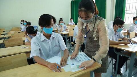 Nhân sự tham gia Kỳ thi tốt nghiệp THPT năm 2022: Tạo thuận lợi nhất cho thầy cô
