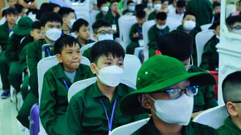 Khai giảng ‘Học kỳ trong Quân đội 2022 – Những bước chân Phù Đổng’