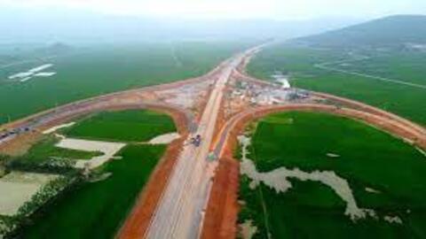 Toàn cảnh cao tốc Bắc - Nam đoạn Mai Sơn - QL45 hơn 12.100 tỷ đồng