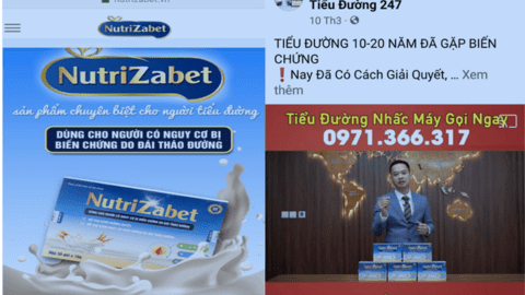 "Tuýt còi" một loạt thực phẩm bảo vệ sức khỏe vi phạm quảng cáo